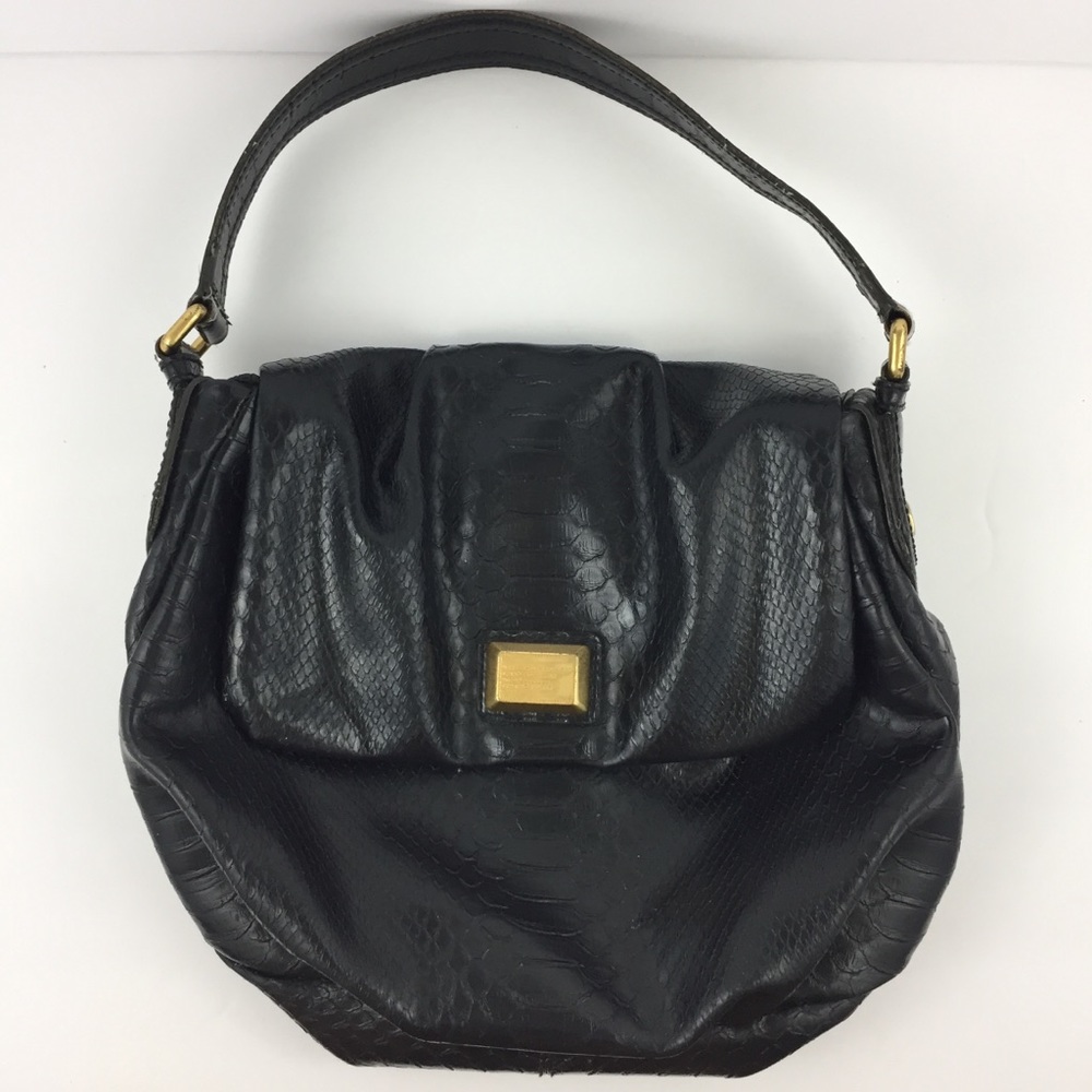 Marc Jacobs black Supersonic Snake Lil Ukita bag